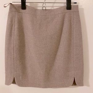Jcrew wool Mini Skirt